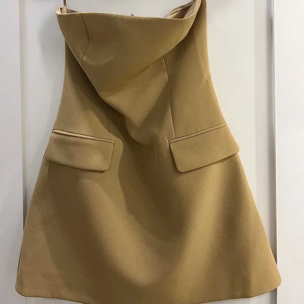 Cynthia Dress (Camel) (from Shop Premium Outlet) - Picture 2 of 6